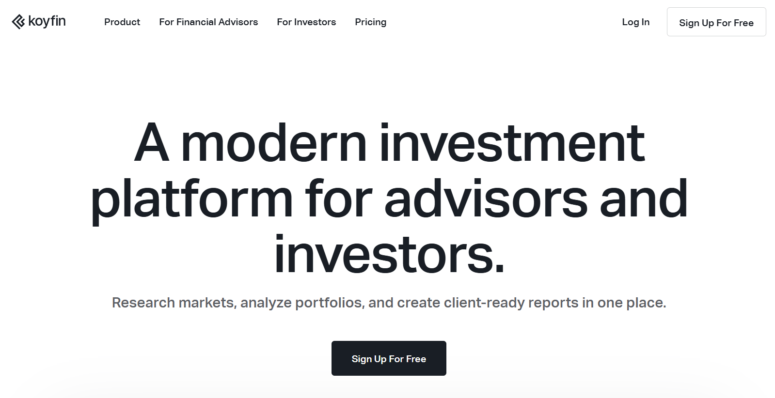 Koyfin financial analytics platform overview