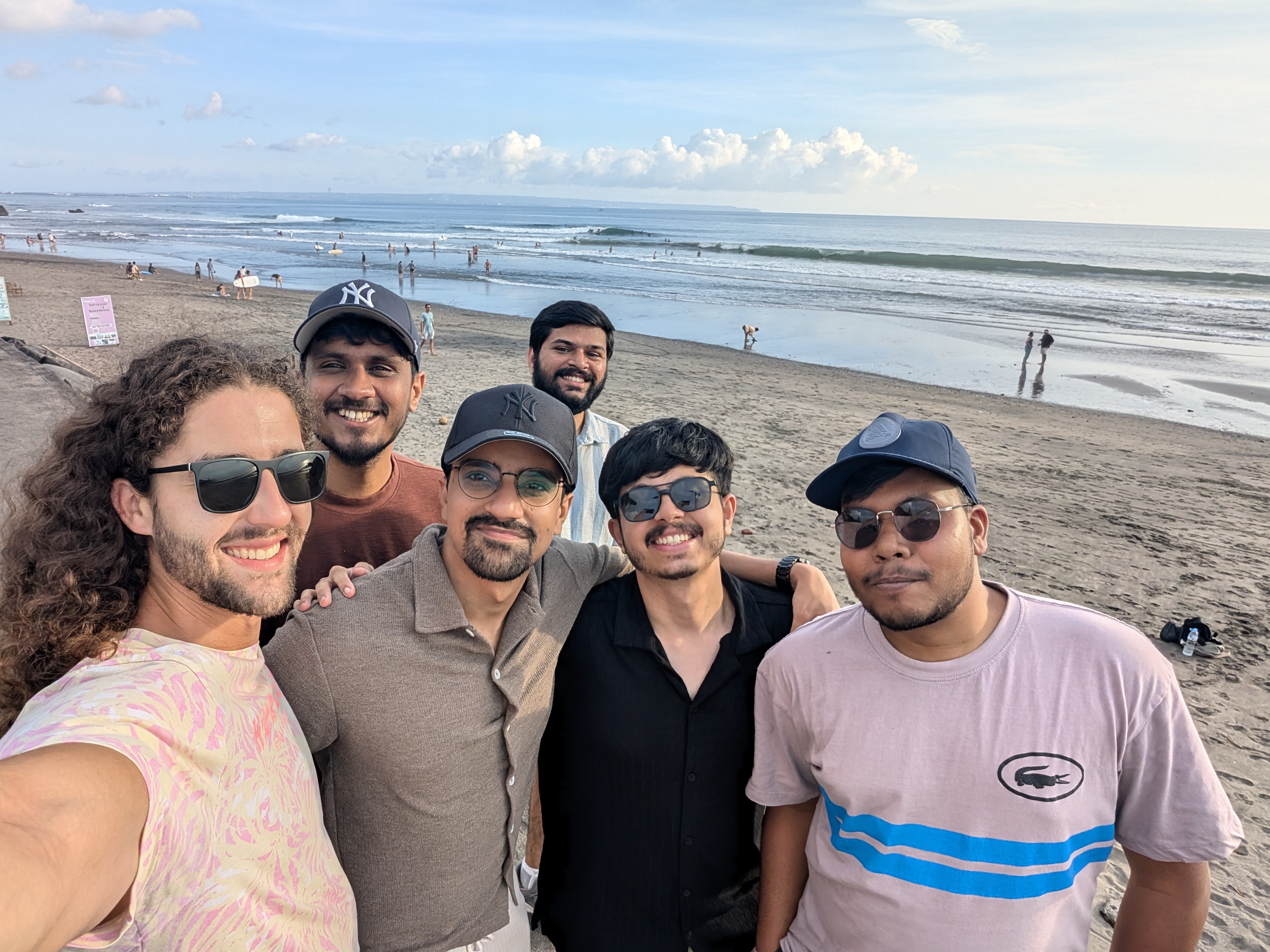 Stock Unlock engineering team at offsite